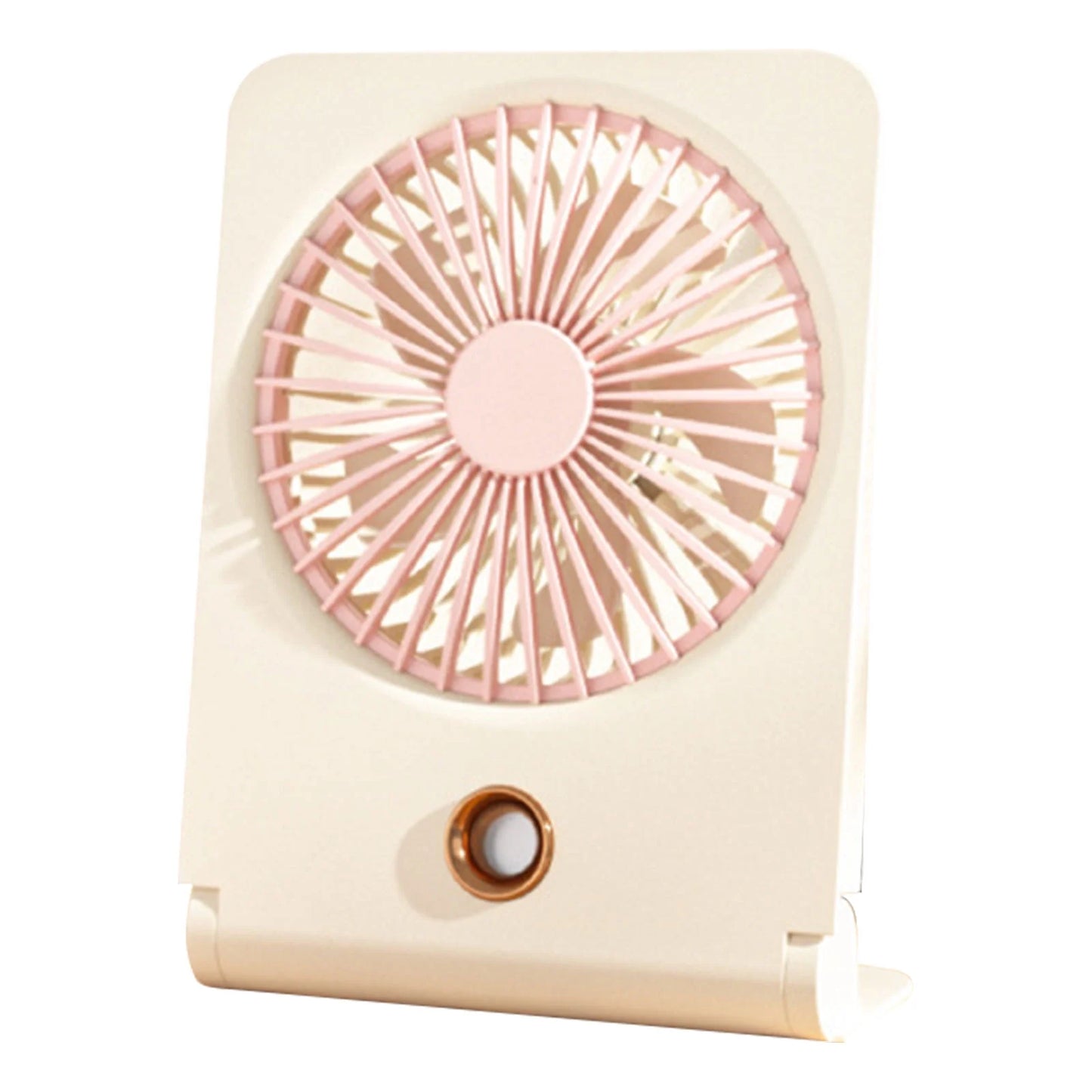 Portable Misting Fan, USB Rechargeable Personal Cooling Mister Fan with 3 Speeds, Small Desk Spray Mist Fan for Home Office Travel Outdoors