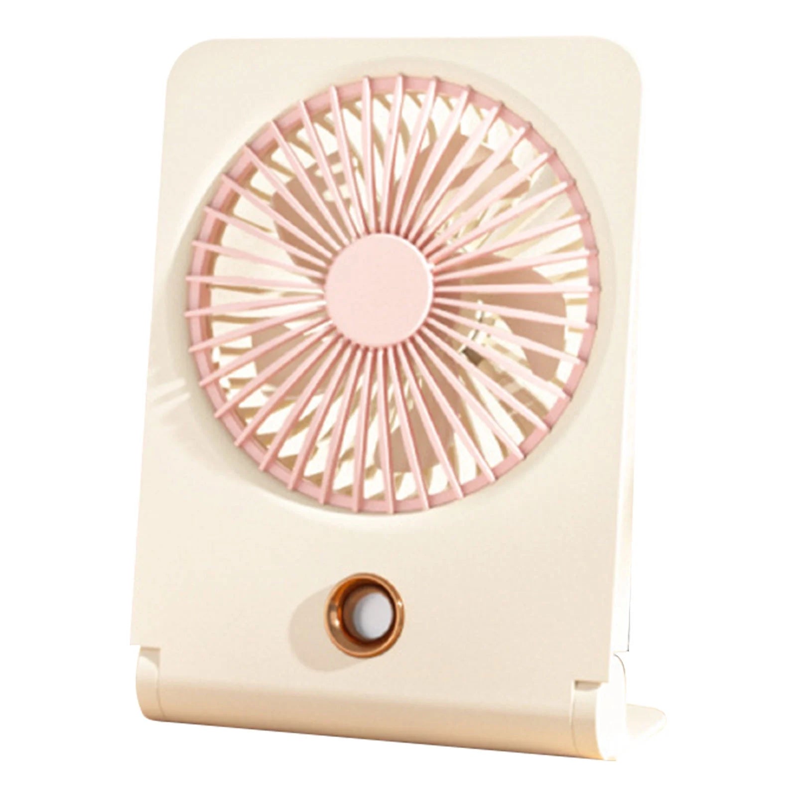 Portable Misting Fan, USB Rechargeable Personal Cooling Mister Fan with 3 Speeds, Small Desk Spray Mist Fan for Home Office Travel Outdoors